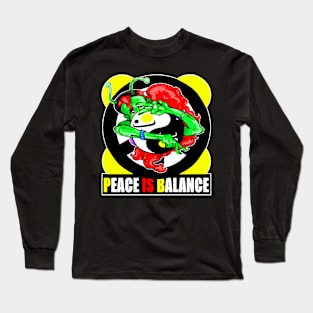 Alien Advice: Peace Is Balance Long Sleeve T-Shirt